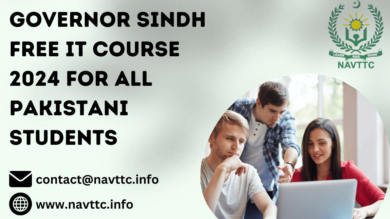 Governor Sindh Free IT Course